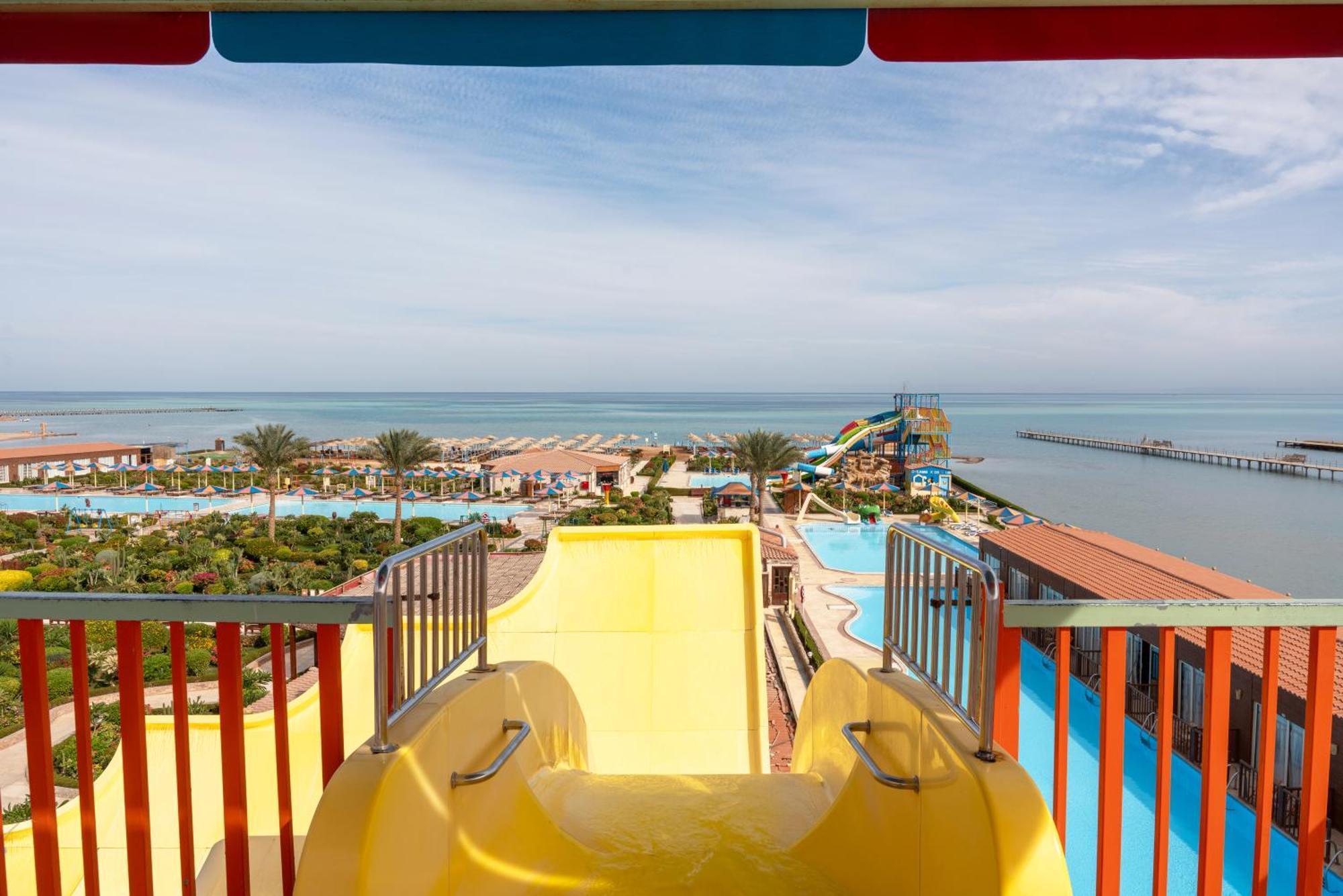 Sunrise Alora Aqua Park Resort Hurghada Bagian luar foto