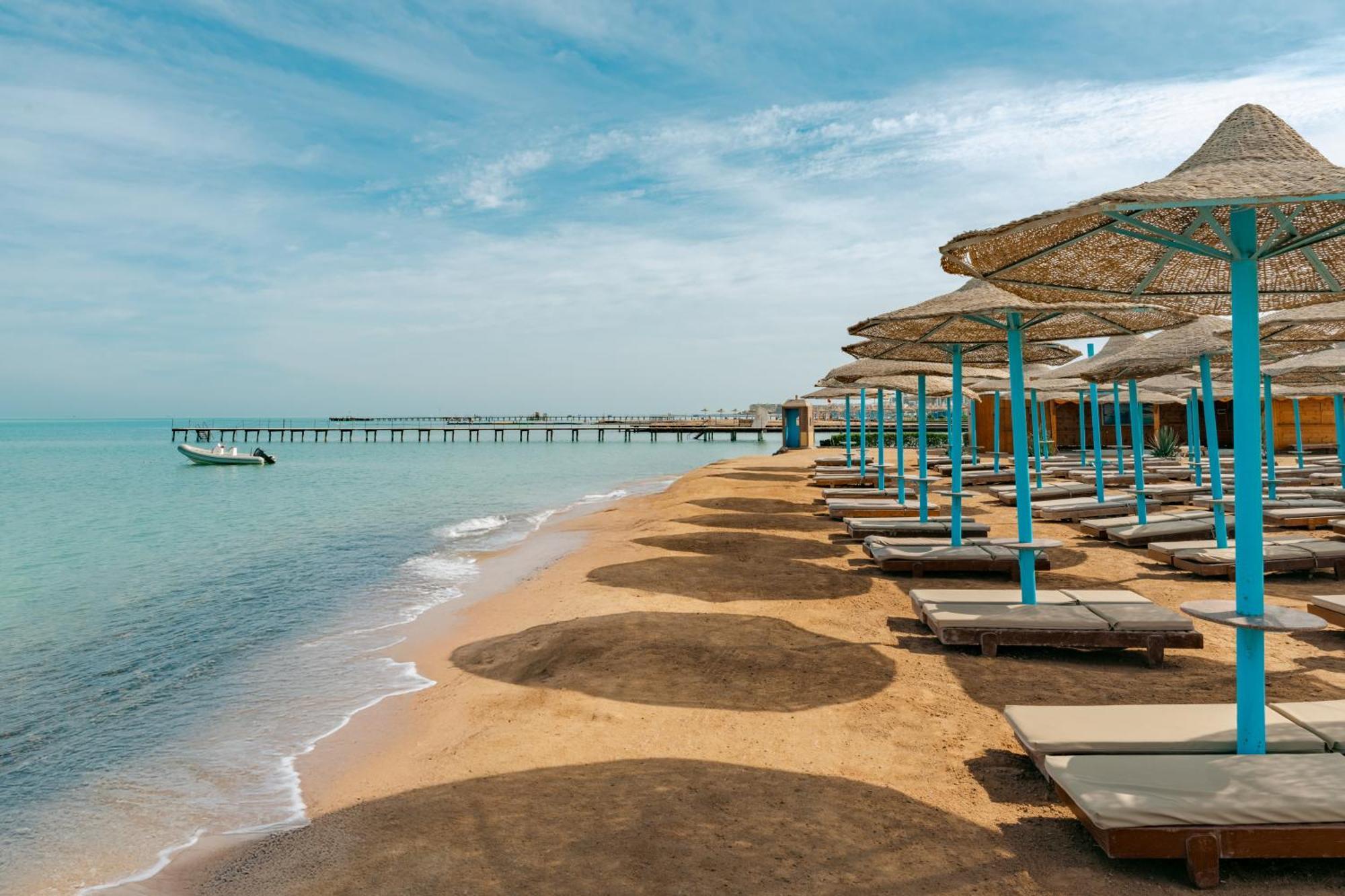 Sunrise Alora Aqua Park Resort Hurghada Bagian luar foto
